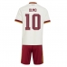 Maillot de foot Espagne Dani Olmo #10 Extérieur vêtements enfant Monde 2026 Manches Courtes (+ pantalon court)